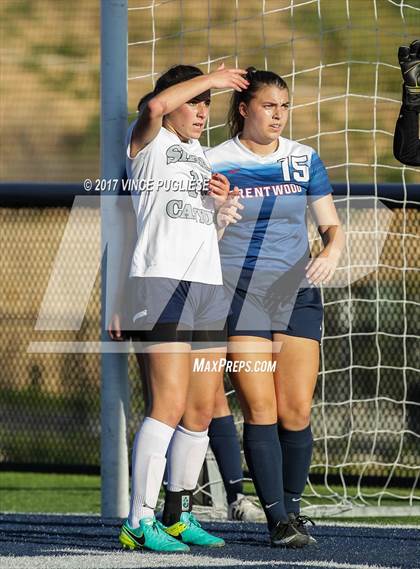 Thumbnail 2 in Brentwood School @ Sierra Canyon (CIF SoCal Regional D4 Final) photogallery.