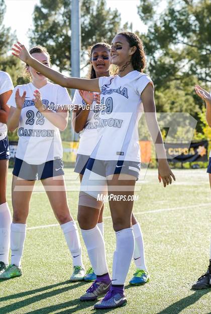 Thumbnail 3 in Brentwood School @ Sierra Canyon (CIF SoCal Regional D4 Final) photogallery.