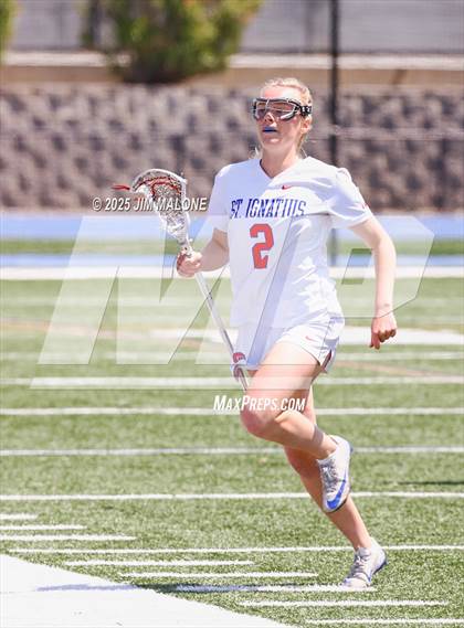 Thumbnail 1 in St. Ignatius College Preparatory vs. Sacred Heart Prep (CIFCCS D1 Final) photogallery.