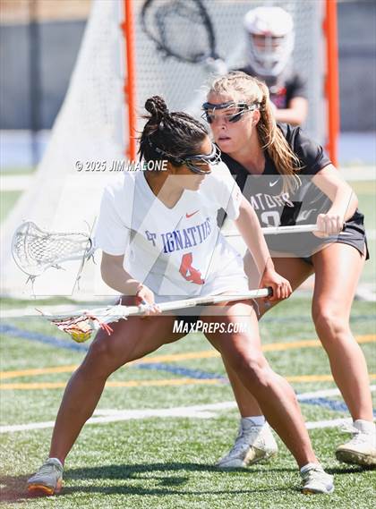 Thumbnail 1 in St. Ignatius College Preparatory vs. Sacred Heart Prep (CIFCCS D1 Final) photogallery.