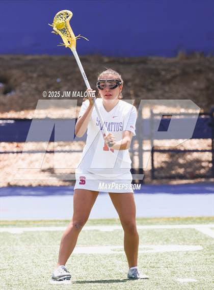 Thumbnail 2 in St. Ignatius College Preparatory vs. Sacred Heart Prep (CIFCCS D1 Final) photogallery.