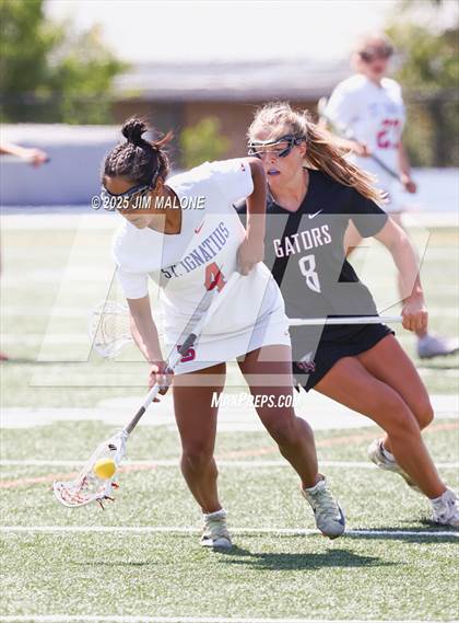 Thumbnail 3 in St. Ignatius College Preparatory vs. Sacred Heart Prep (CIFCCS D1 Final) photogallery.