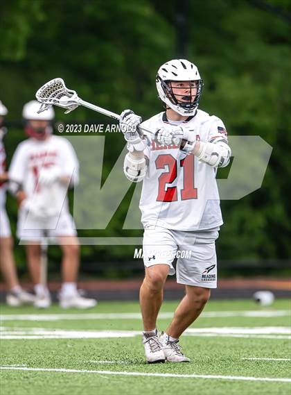 Thumbnail 3 in Plymouth North @ Reading Memorial (MIAA Division 2 Round of 32) photogallery.