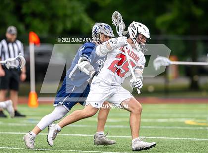Thumbnail 1 in Plymouth North @ Reading Memorial (MIAA Division 2 Round of 32) photogallery.