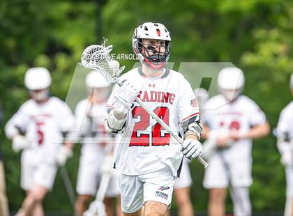 Thumbnail 2 in Plymouth North @ Reading Memorial (MIAA Division 2 Round of 32) photogallery.