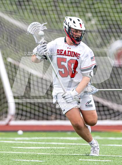 Thumbnail 3 in Plymouth North @ Reading Memorial (MIAA Division 2 Round of 32) photogallery.