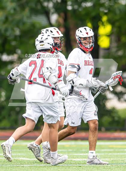 Thumbnail 3 in Plymouth North @ Reading Memorial (MIAA Division 2 Round of 32) photogallery.