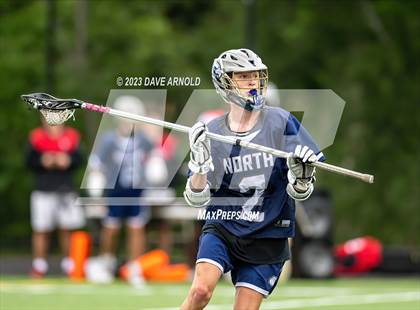 Thumbnail 3 in Plymouth North @ Reading Memorial (MIAA Division 2 Round of 32) photogallery.