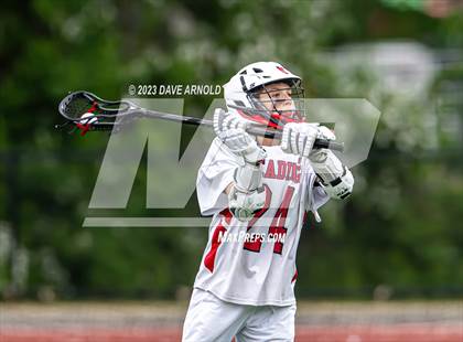 Thumbnail 3 in Plymouth North @ Reading Memorial (MIAA Division 2 Round of 32) photogallery.