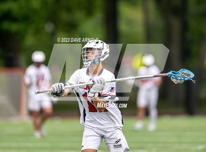 Thumbnail 3 in Plymouth North @ Reading Memorial (MIAA Division 2 Round of 32) photogallery.