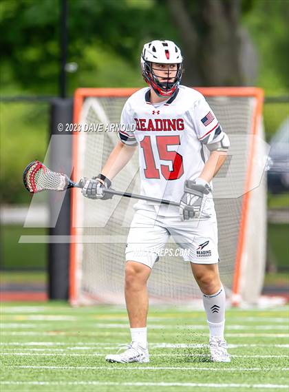 Thumbnail 2 in Plymouth North @ Reading Memorial (MIAA Division 2 Round of 32) photogallery.