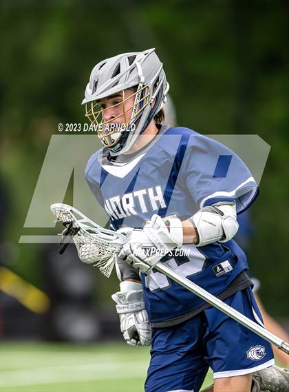Thumbnail 3 in Plymouth North @ Reading Memorial (MIAA Division 2 Round of 32) photogallery.