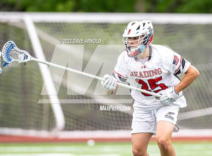 Thumbnail 3 in Plymouth North @ Reading Memorial (MIAA Division 2 Round of 32) photogallery.