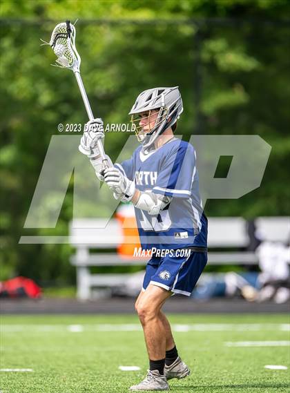 Thumbnail 2 in Plymouth North @ Reading Memorial (MIAA Division 2 Round of 32) photogallery.