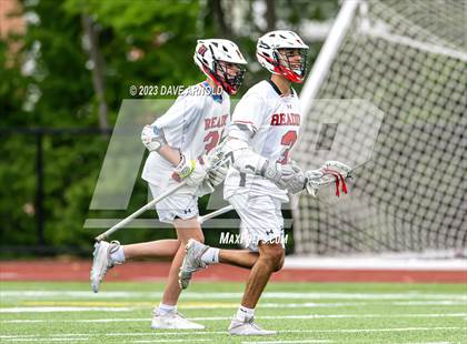 Thumbnail 1 in Plymouth North @ Reading Memorial (MIAA Division 2 Round of 32) photogallery.