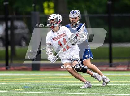 Thumbnail 3 in Plymouth North @ Reading Memorial (MIAA Division 2 Round of 32) photogallery.