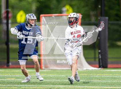 Thumbnail 1 in Plymouth North @ Reading Memorial (MIAA Division 2 Round of 32) photogallery.