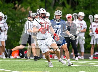 Thumbnail 2 in Plymouth North @ Reading Memorial (MIAA Division 2 Round of 32) photogallery.