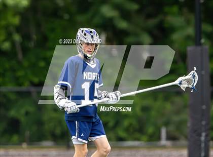 Thumbnail 1 in Plymouth North @ Reading Memorial (MIAA Division 2 Round of 32) photogallery.