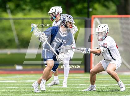 Thumbnail 1 in Plymouth North @ Reading Memorial (MIAA Division 2 Round of 32) photogallery.