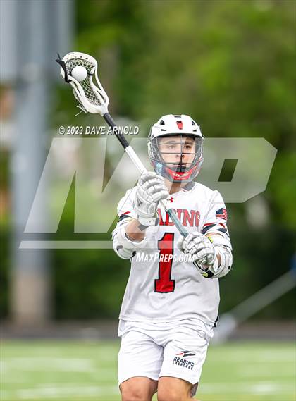 Thumbnail 2 in Plymouth North @ Reading Memorial (MIAA Division 2 Round of 32) photogallery.