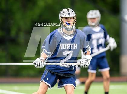 Thumbnail 3 in Plymouth North @ Reading Memorial (MIAA Division 2 Round of 32) photogallery.