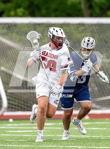 Thumbnail 2 in Plymouth North @ Reading Memorial (MIAA Division 2 Round of 32) photogallery.