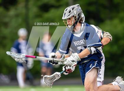 Thumbnail 2 in Plymouth North @ Reading Memorial (MIAA Division 2 Round of 32) photogallery.
