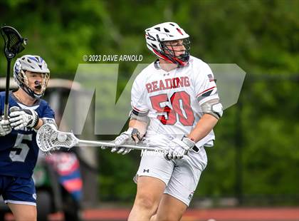 Thumbnail 2 in Plymouth North @ Reading Memorial (MIAA Division 2 Round of 32) photogallery.