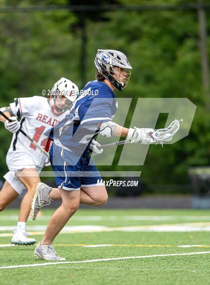 Thumbnail 2 in Plymouth North @ Reading Memorial (MIAA Division 2 Round of 32) photogallery.