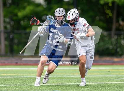 Thumbnail 1 in Plymouth North @ Reading Memorial (MIAA Division 2 Round of 32) photogallery.