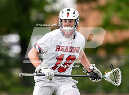 Thumbnail 2 in Plymouth North @ Reading Memorial (MIAA Division 2 Round of 32) photogallery.