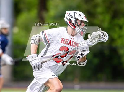 Thumbnail 3 in Plymouth North @ Reading Memorial (MIAA Division 2 Round of 32) photogallery.