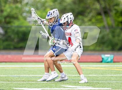 Thumbnail 3 in Plymouth North @ Reading Memorial (MIAA Division 2 Round of 32) photogallery.
