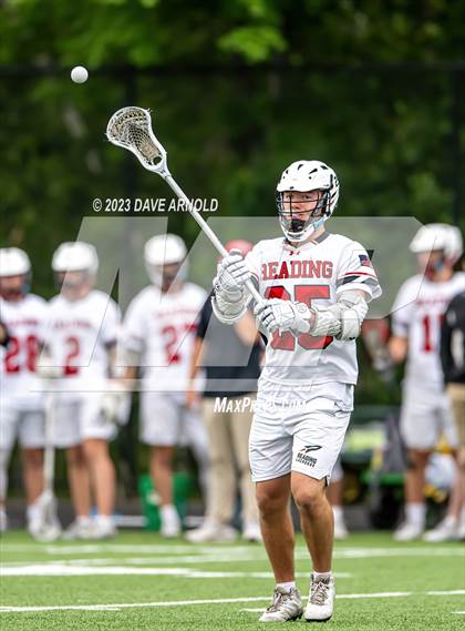 Thumbnail 2 in Plymouth North @ Reading Memorial (MIAA Division 2 Round of 32) photogallery.