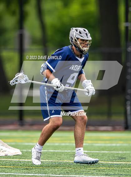 Thumbnail 2 in Plymouth North @ Reading Memorial (MIAA Division 2 Round of 32) photogallery.