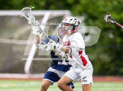 Thumbnail 2 in Plymouth North @ Reading Memorial (MIAA Division 2 Round of 32) photogallery.