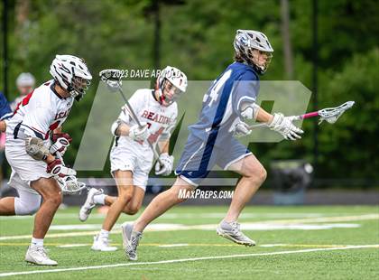 Thumbnail 3 in Plymouth North @ Reading Memorial (MIAA Division 2 Round of 32) photogallery.
