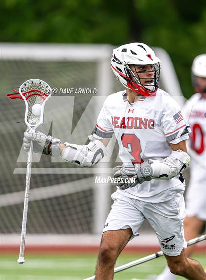 Thumbnail 3 in Plymouth North @ Reading Memorial (MIAA Division 2 Round of 32) photogallery.