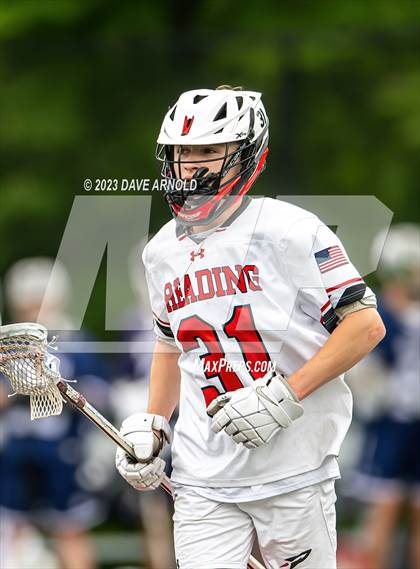 Thumbnail 2 in Plymouth North @ Reading Memorial (MIAA Division 2 Round of 32) photogallery.