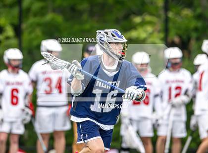 Thumbnail 3 in Plymouth North @ Reading Memorial (MIAA Division 2 Round of 32) photogallery.