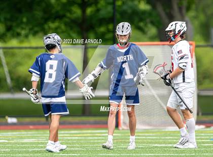 Thumbnail 3 in Plymouth North @ Reading Memorial (MIAA Division 2 Round of 32) photogallery.