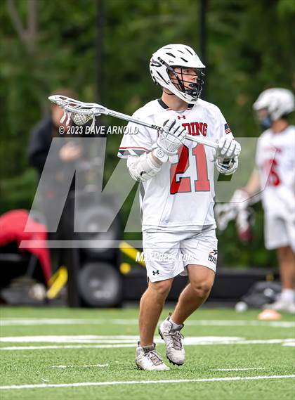 Thumbnail 3 in Plymouth North @ Reading Memorial (MIAA Division 2 Round of 32) photogallery.