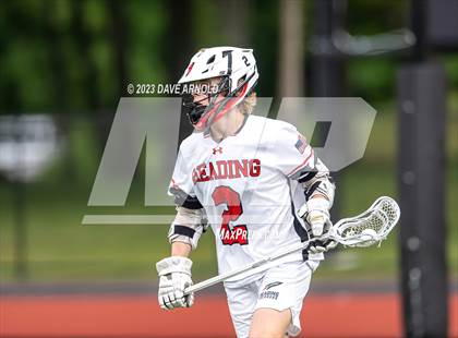 Thumbnail 2 in Plymouth North @ Reading Memorial (MIAA Division 2 Round of 32) photogallery.