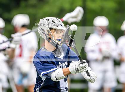 Thumbnail 2 in Plymouth North @ Reading Memorial (MIAA Division 2 Round of 32) photogallery.
