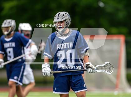 Thumbnail 1 in Plymouth North @ Reading Memorial (MIAA Division 2 Round of 32) photogallery.