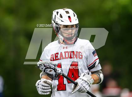 Thumbnail 2 in Plymouth North @ Reading Memorial (MIAA Division 2 Round of 32) photogallery.
