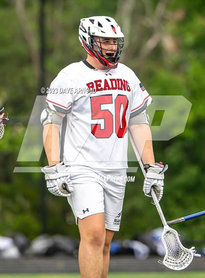 Thumbnail 3 in Plymouth North @ Reading Memorial (MIAA Division 2 Round of 32) photogallery.