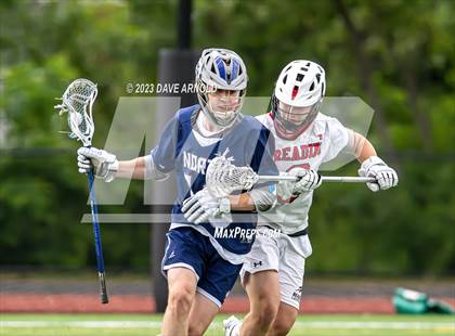 Thumbnail 2 in Plymouth North @ Reading Memorial (MIAA Division 2 Round of 32) photogallery.
