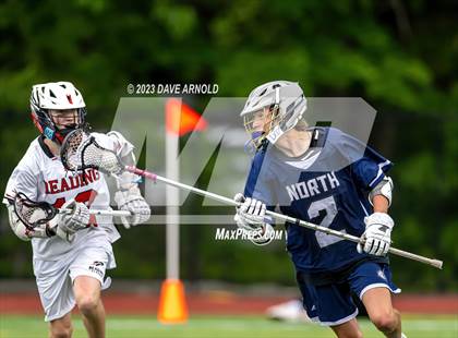 Thumbnail 1 in Plymouth North @ Reading Memorial (MIAA Division 2 Round of 32) photogallery.